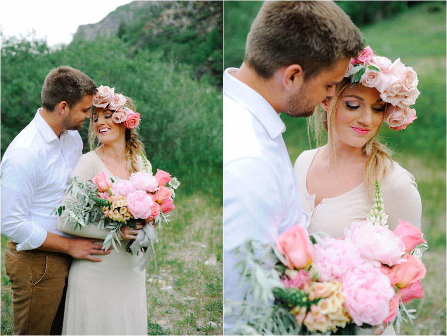 Romantic Pink Garden Wedding Inspiration  by wedding photographer Hillary Muelleck || https://hillarymuelleck.com