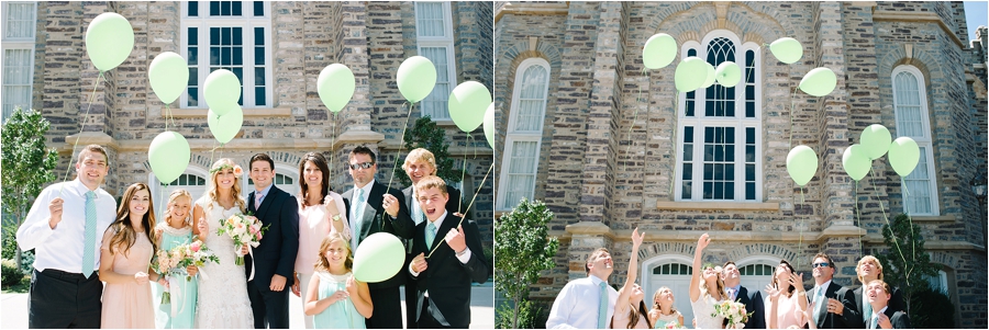 Dreamy Logan, Utah LDS Wedding by wedding photographer Hillary Muelleck || https://hillarymuelleck.com