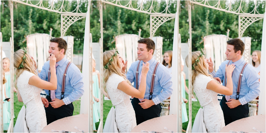 Dreamy Logan, Utah LDS Wedding by wedding photographer Hillary Muelleck || https://hillarymuelleck.com
