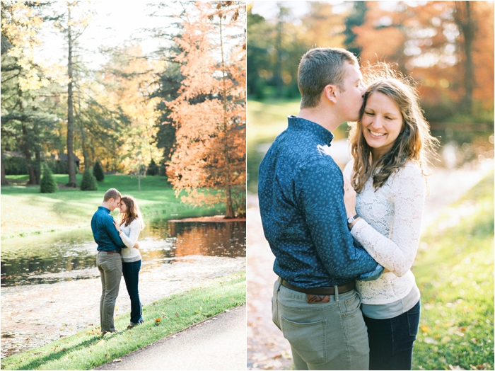 Longwood Garden's Fall Engagement Photos by Fine Art, Pennsylvania Film Photographer Hillary Muelleck // hillarymuelleck.com