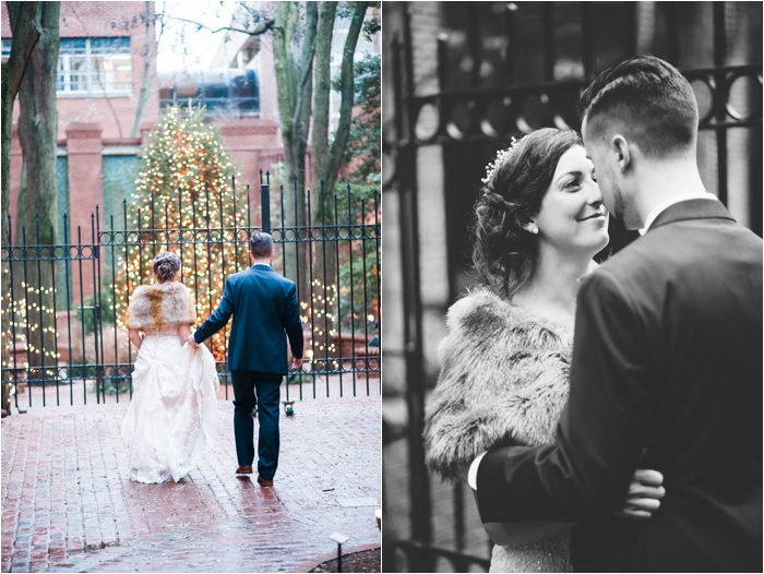 Cozy Winter Wedding at the Mulberry Art Studio in Lancaster, Pennsylvania by Hillary Muelleck Photography || hillarymuelleck.com