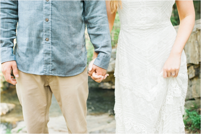 Waterfall Engagments at Hickory Run State Park by Hillary Muelleck Photography || hillarymuelleck.com
