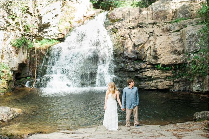 Waterfall Engagments at Hickory Run State Park by Hillary Muelleck Photography || hillarymuelleck.com