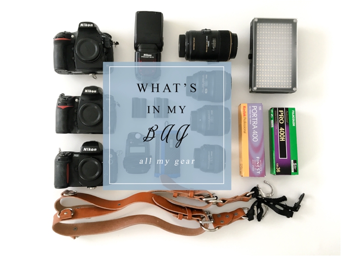 What's in my Photography Bag