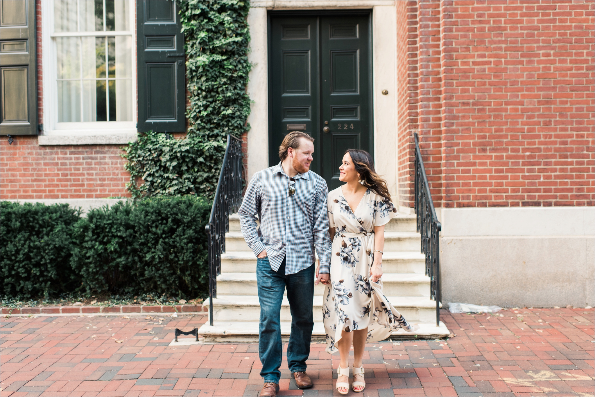 Headhouse Square Philadelphia Engagements by Hillary Muelleck Photography // hillarymuelleck.com