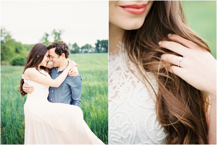 Hershey, Pennsylvania Engagement Session by Film Photographer Hillary Muelleck