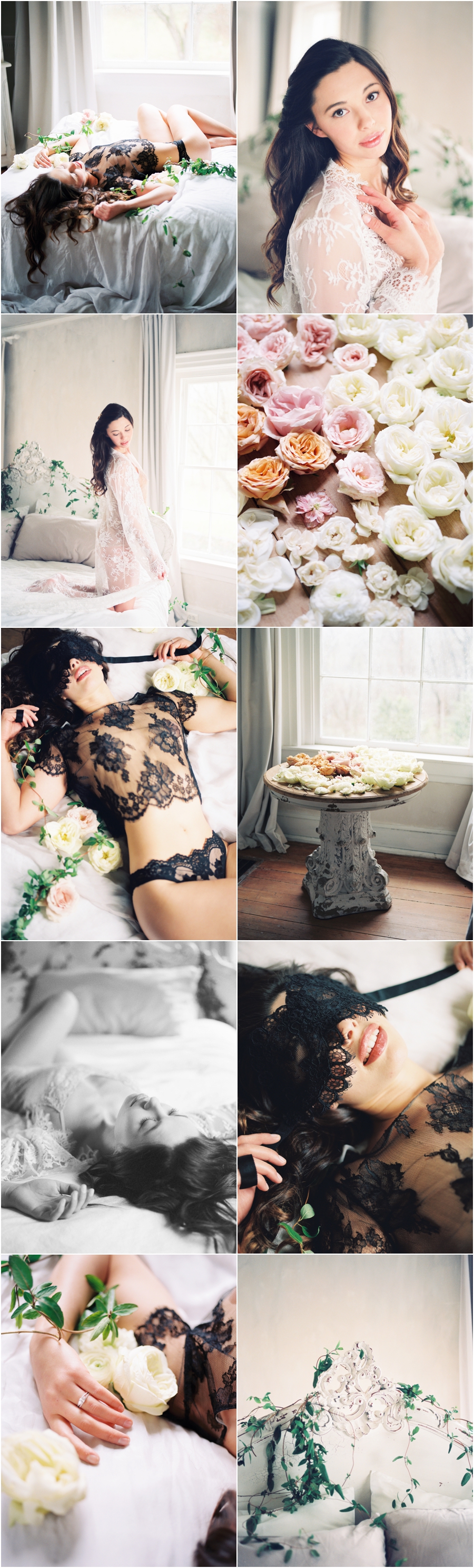 Intimate Boudoir Session at the Retreat at Cool Springs by Film Photographer Hillary Muelleck
