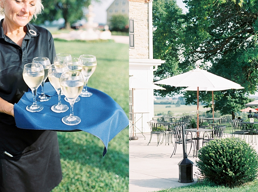 Springfield Manor Winery and Distillery Wedding by Film Photographer Hillary Muelleck