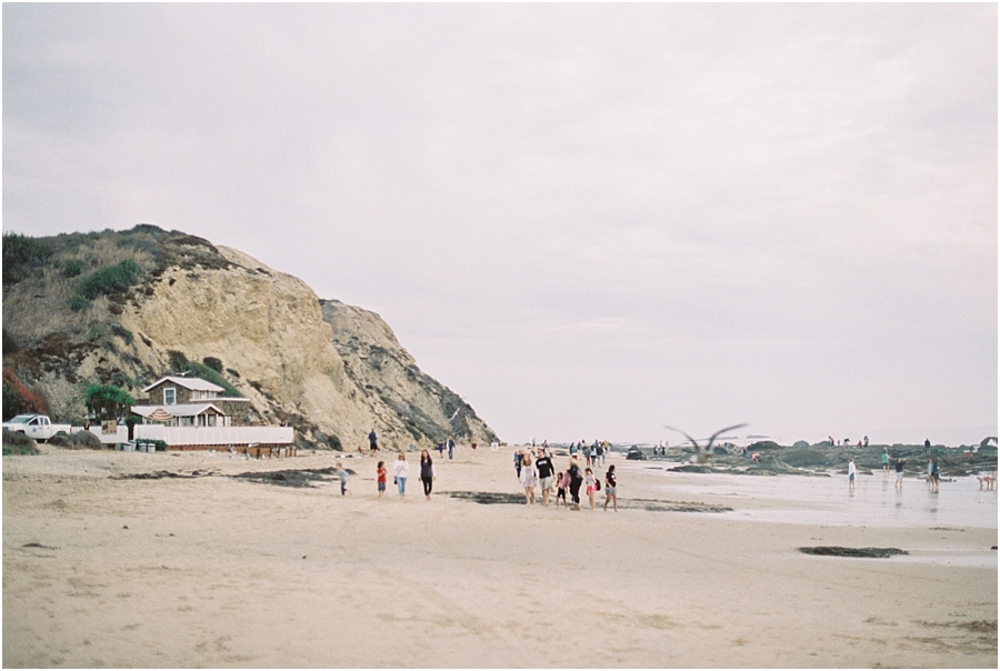 Crystal Cove Beach in Southern California