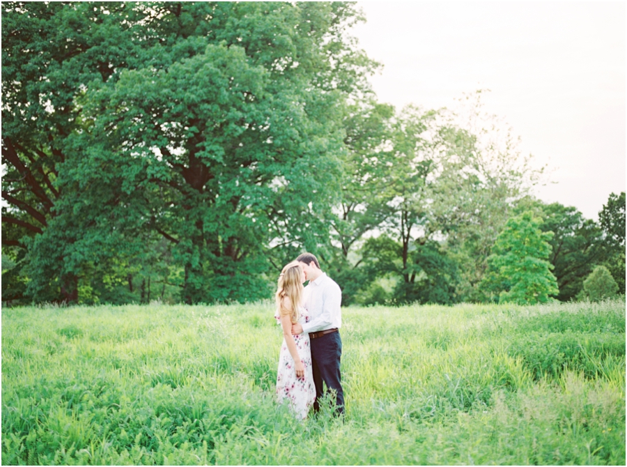 Summer Engagement Session at Valley Forge by Pennsylvania Film Photographer Hillary Muelleck