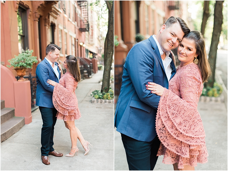 New York City Engagement Photos by Film Photographer Hillary Muelleck