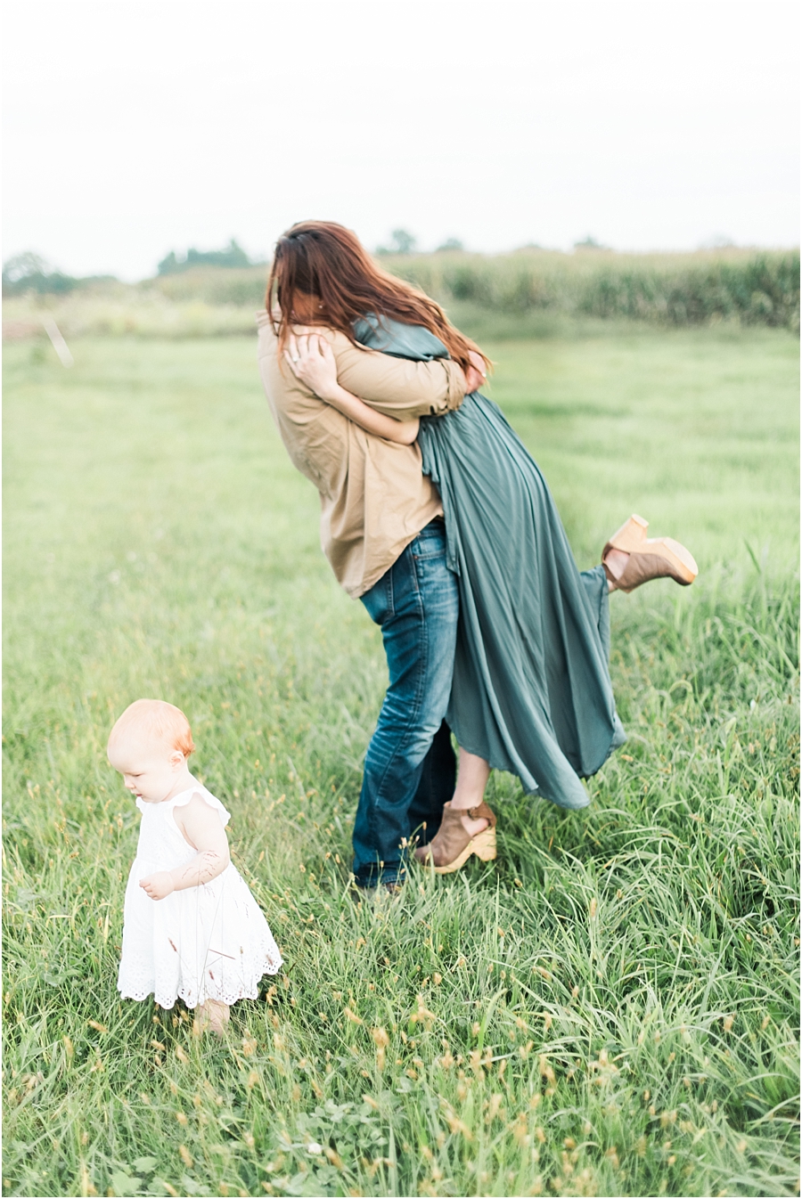 Pregnancy Reveal photographed by North Carolina film photographer Hillary Muelleck