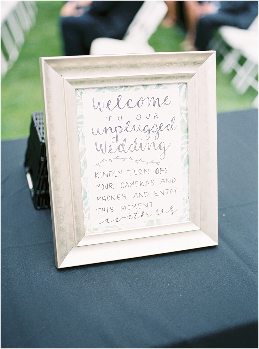 Best Advice for Your Wedding- Having an Unplugged Ceremony