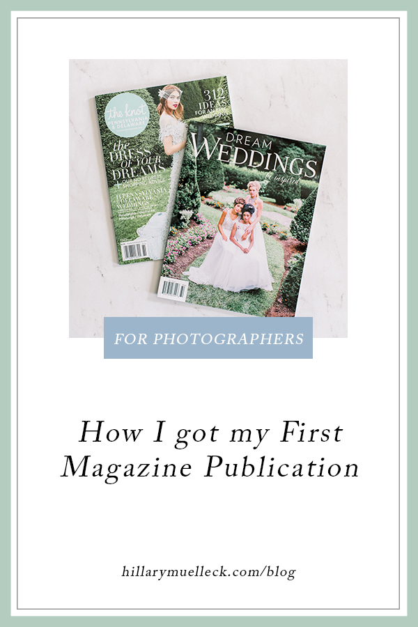 How I got my First Magazine Publication