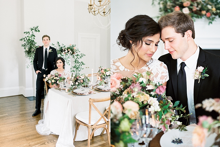Fall Berry Southern Wedding Inspiration at McAlister-Leftwich House by Hillary Muelleck