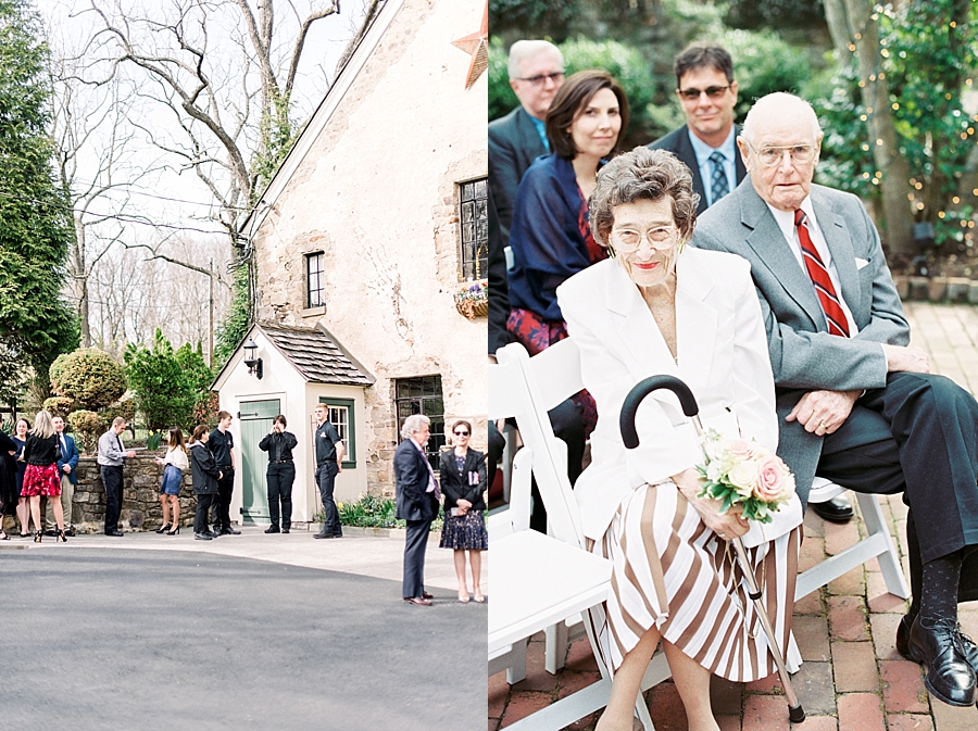 Holly Hedge Estate Wedding by film photographer Hillary Muelleck