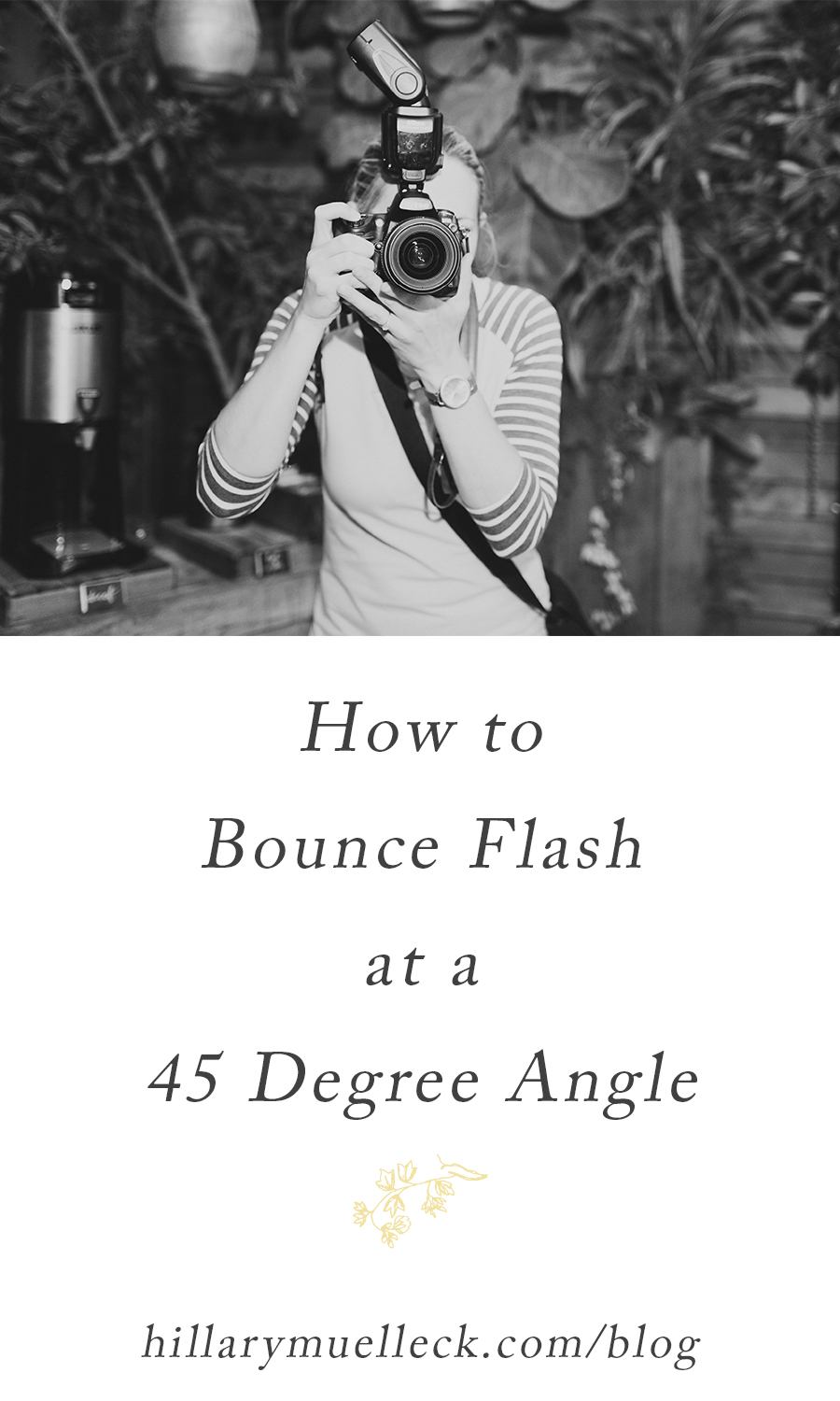 How to Bounce Flash at a 45 Degree Angle