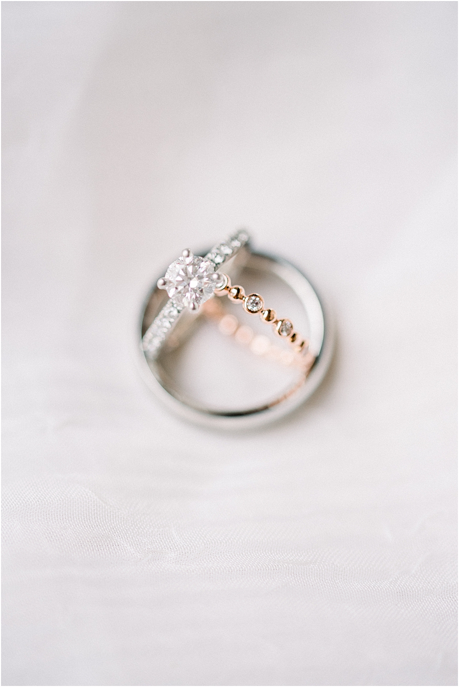 Tips on photographing wedding rings by Hillary Muelleck