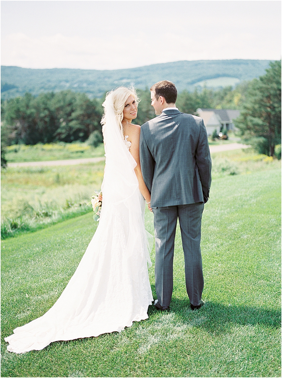 Finger Lakes Wedding in New York at Bristol Harbour by film photographer Hillary Muelleck