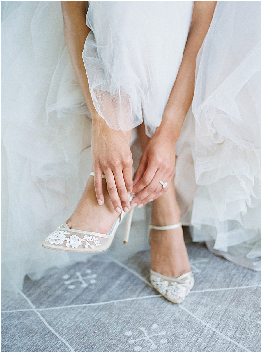 Bella Belle Shoes at Board and Batten Events Wedding, Modern Barn Inspiration by Hillary Muelleck