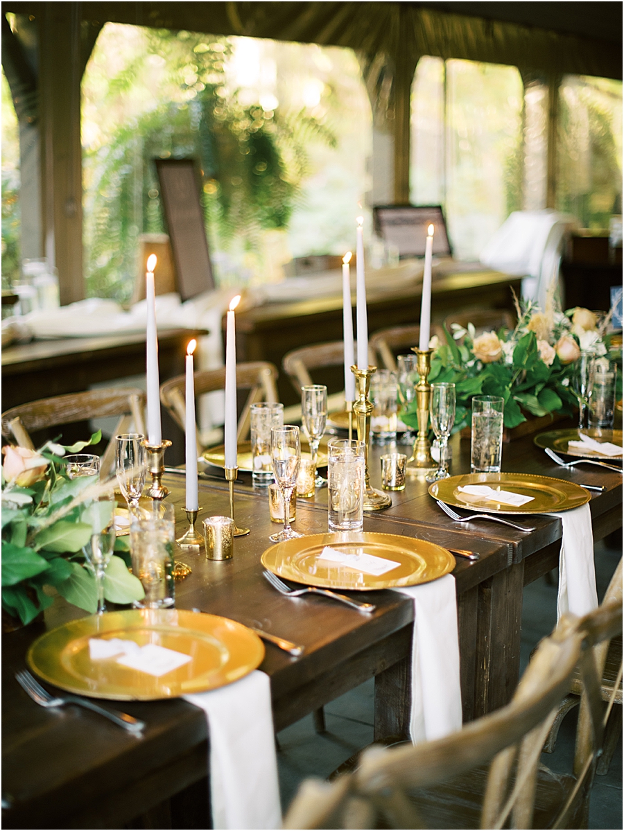 Reception candlelight dinner- North Carolina Wedding Venue Hawkesdene in the Fall by Hillary Muelleck