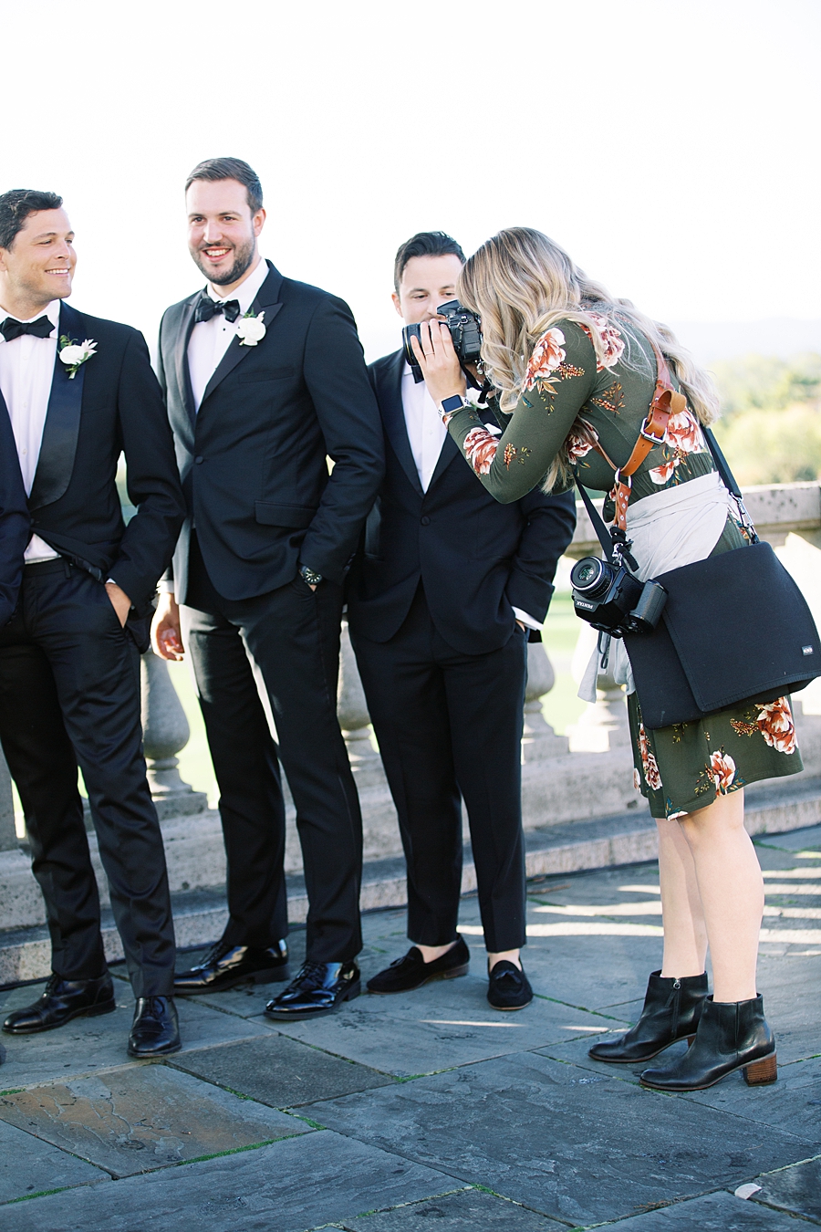 Behind the Scenes for North Carolina Wedding Photographer