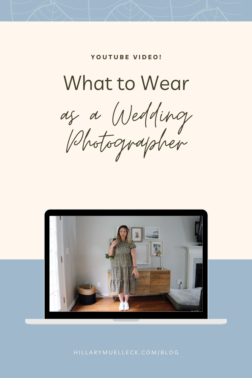 What to wear as a wedding photographer | Hillarymuelleck.com