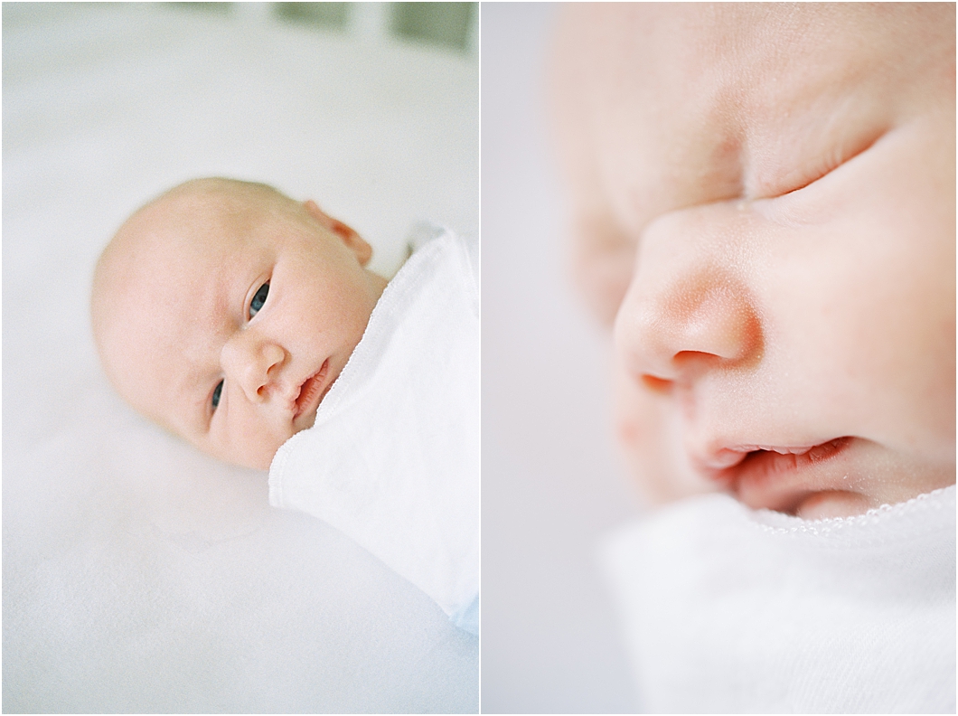 Lifestyle Newborn Photos in Charlotte North Carolina by photographer Hillary Muelleck