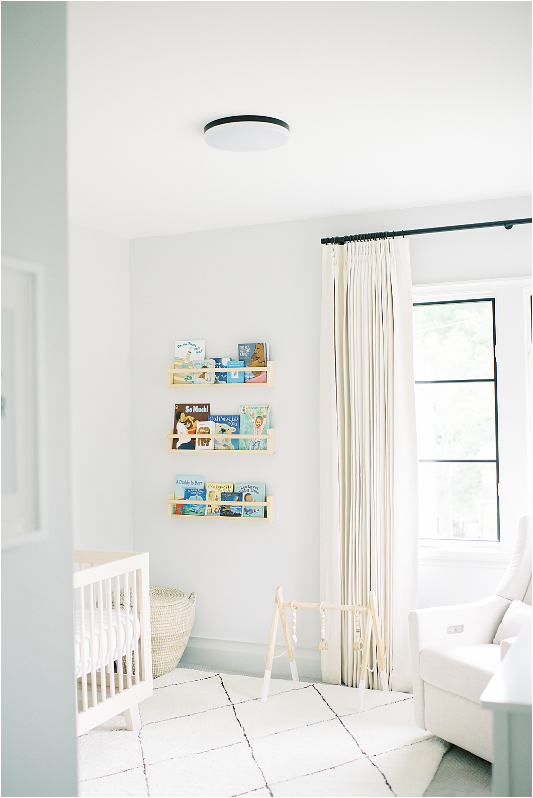 Neutral Nursery Inspiration, In-Home Newborn Photography in Charlotte, North Carolina | by Hillary Muelleck