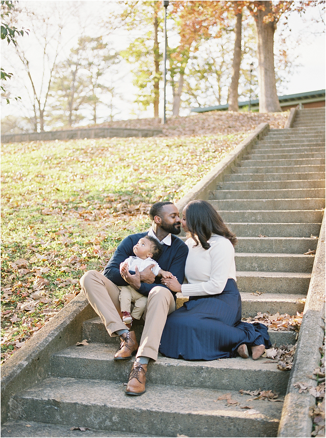  Freedom Park family photos in downtown Charlotte by Hillary Muelleck