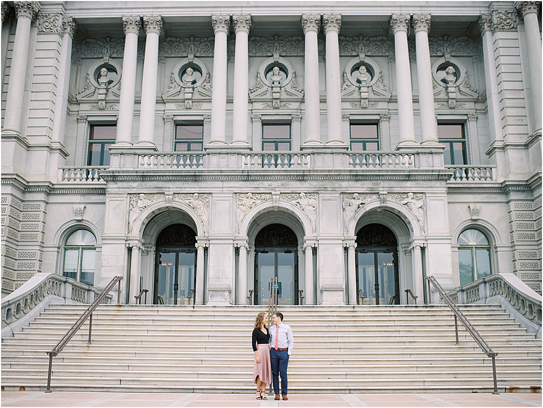 Washington DC Library of Congress Engagement Photos