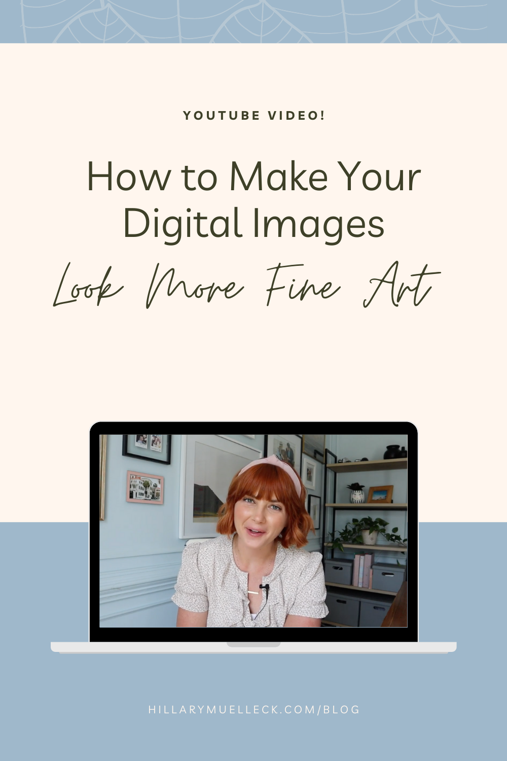 How to make your digital images look more fine art