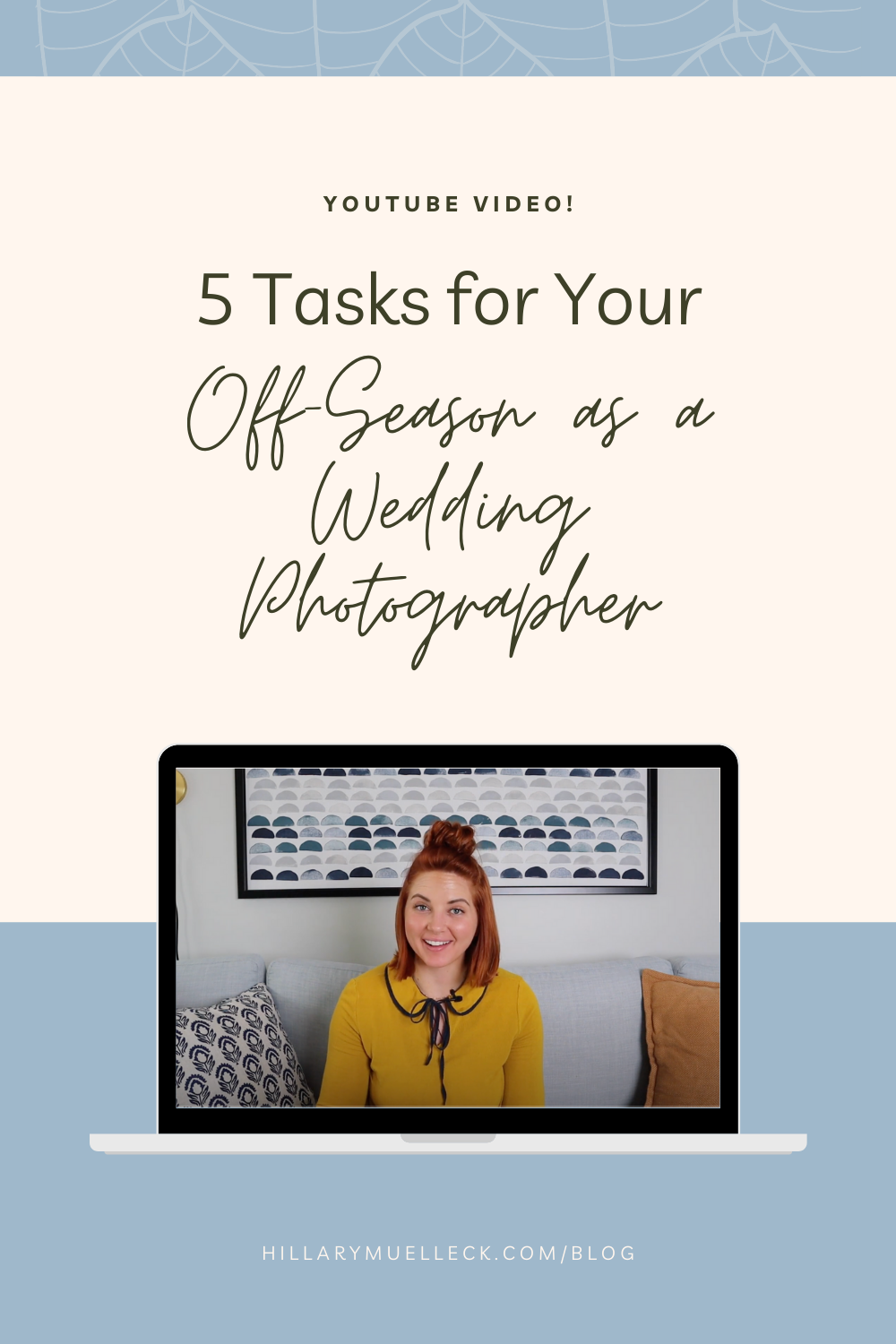 5 things to do in your off-season as a wedding photographer: tips for wedding photographers to reset for the next year from Hillary Muelleck