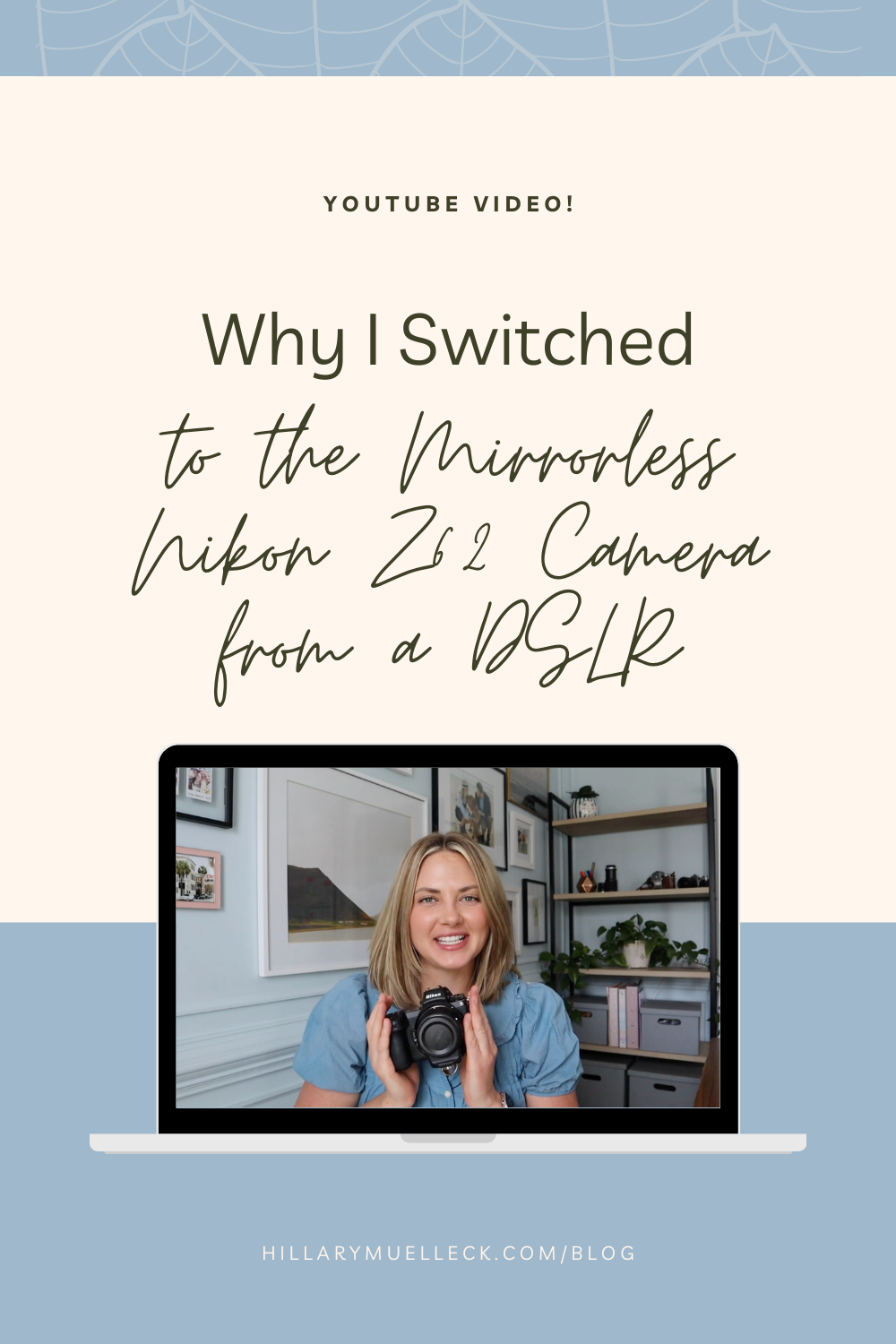 Hillary Muelleck reviews the Mirrorless Nikon Z62 Camera & shares why the switch to a mirrorless camera from DLSR as a wedding photographer