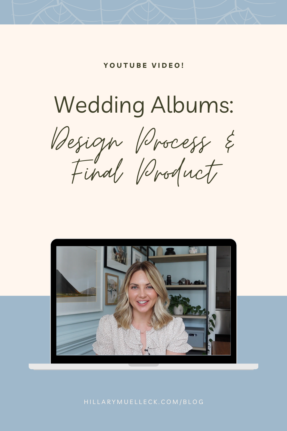 Wedding albums from Miller's: my design process and the final product designed by NC wedding photographer Hillary Muelleck