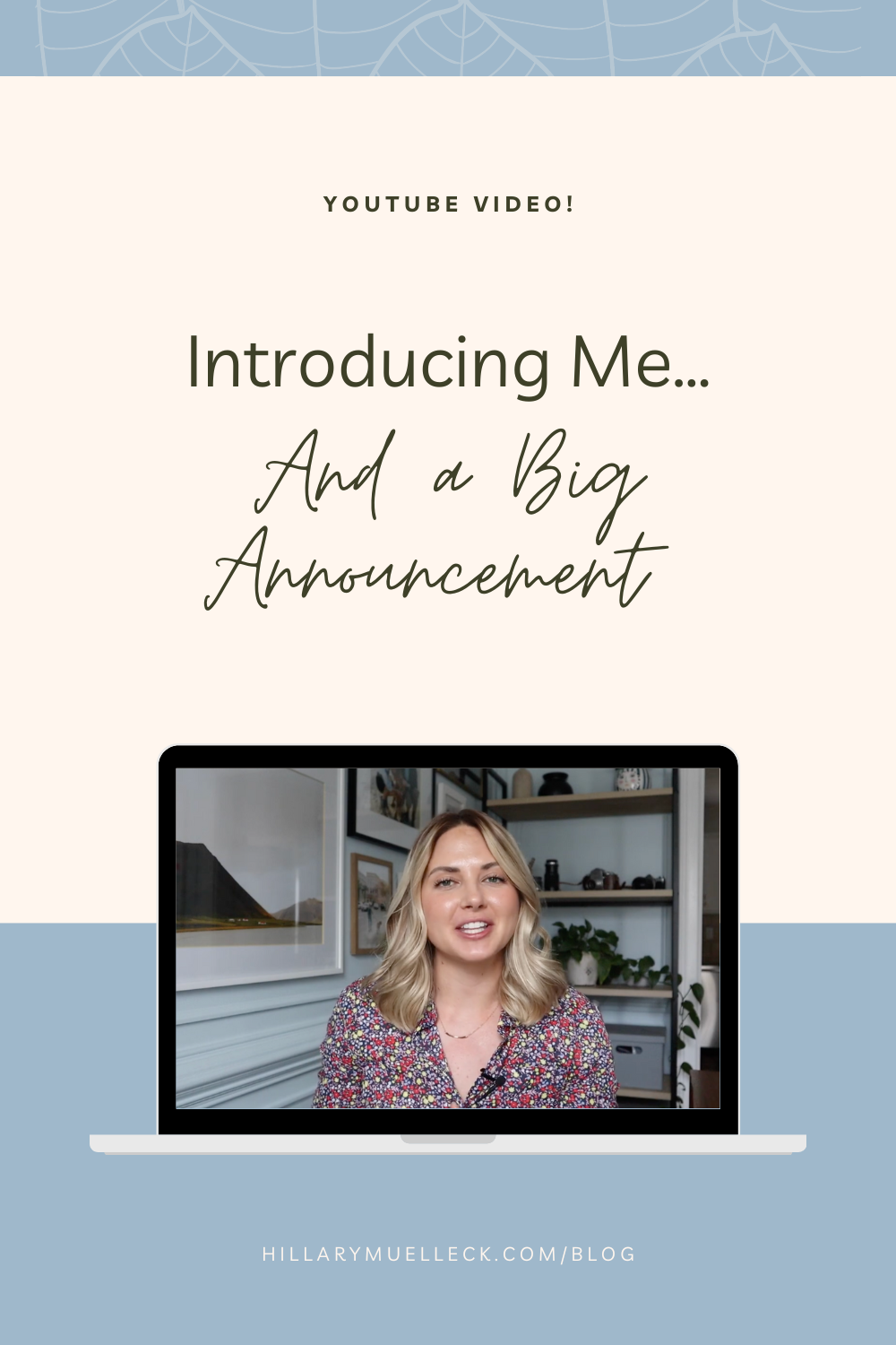 Introducing Me + A Big Announcement in 2023: Wedding photographer Hillary Muelleck shares a personal update for the new year