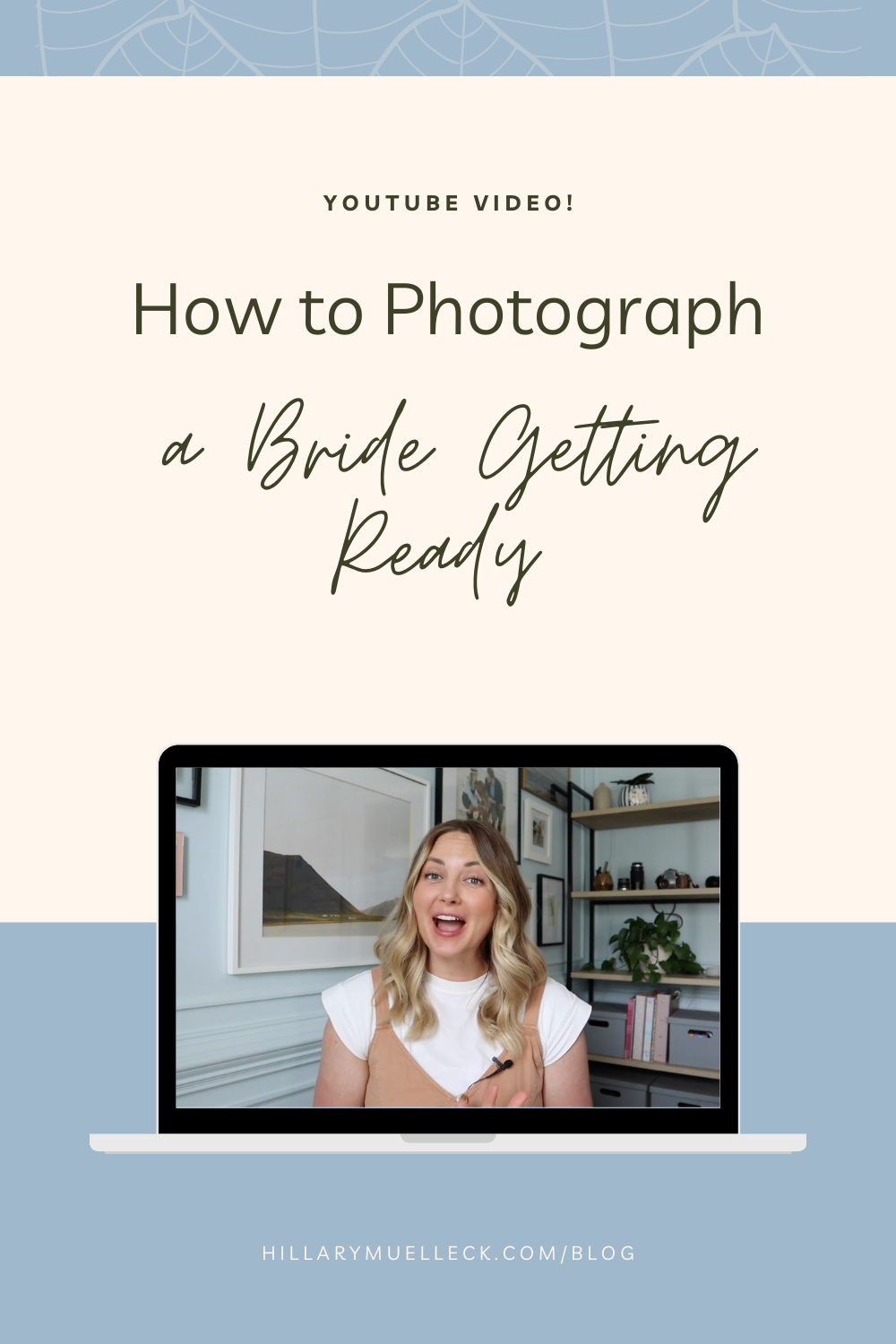 Wedding photographer Hillary Muelleck shares her workflow to photograph a bride getting ready during a busy wedding morning