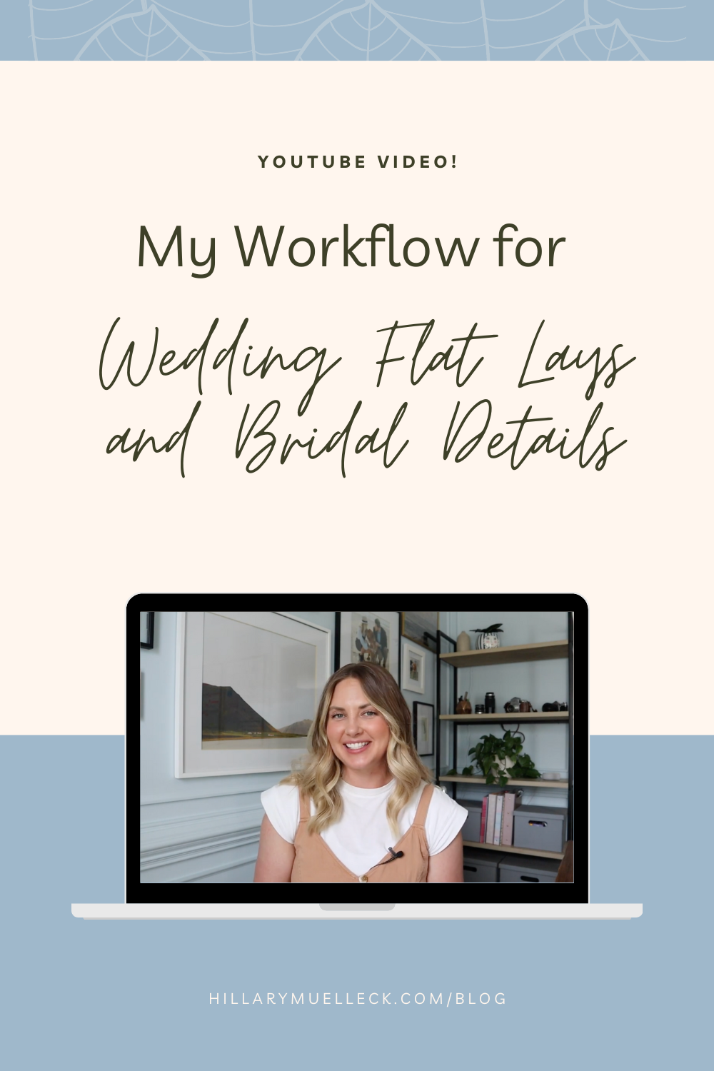 NC and SC wedding photographer Hillary Muelleck shares her workflow for photographing wedding flat lays and bridal details
