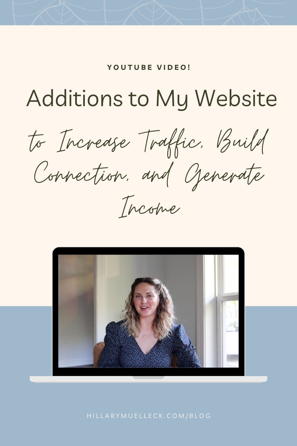 Photographer Hillary Muelleck shares her new favorite website features to build connection, increase traffic and generate income