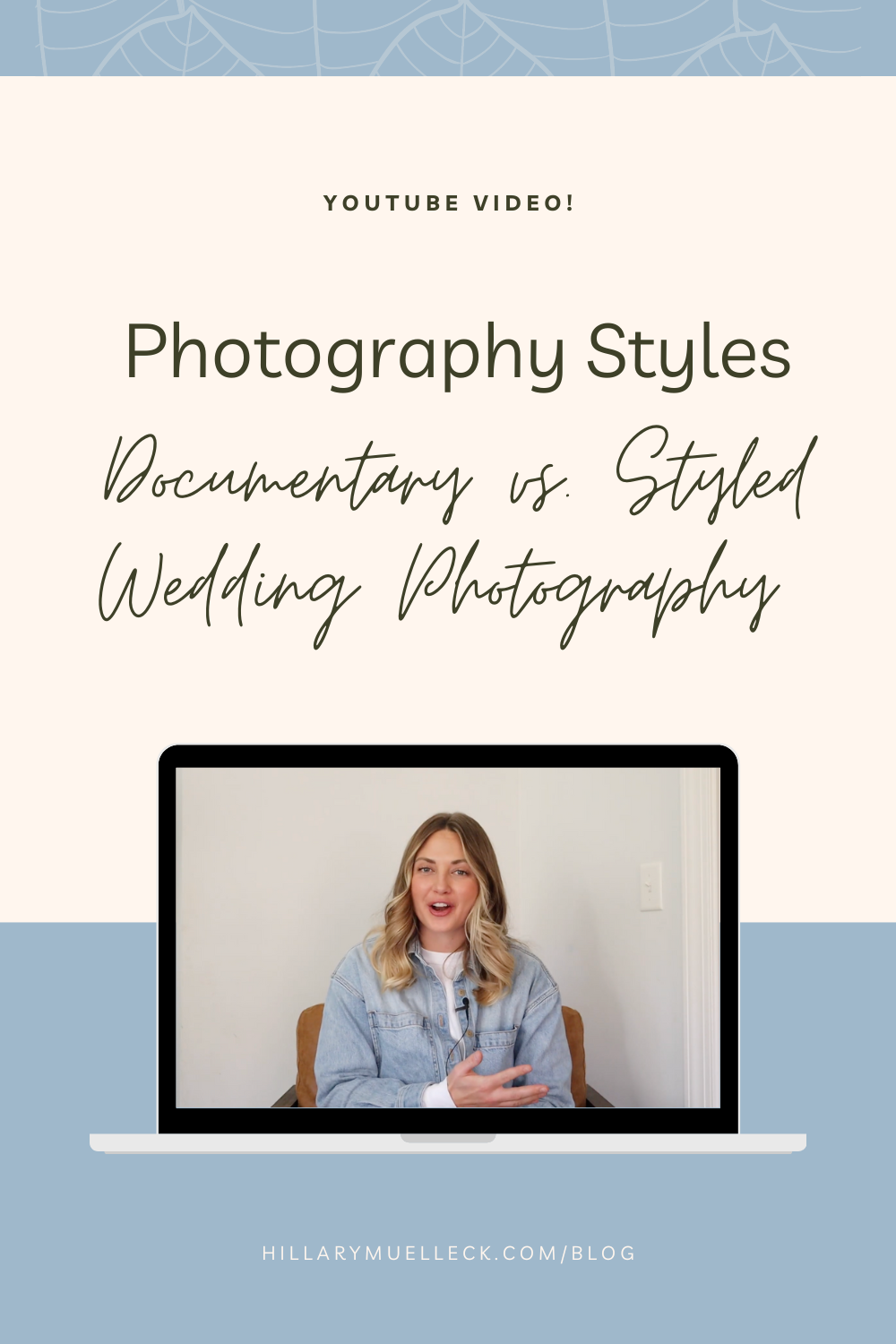 Wedding photographer Hillary Muelleck shares her opinions on documentary vs. styled photography for photographers and couples